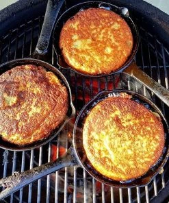 BBQ Warehouse TOPQ Cast Iron Pan Big Ceramic Grill