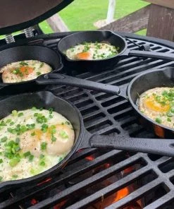 BBQ Warehouse TOPQ Cast Iron Pan Big Ceramic Grill