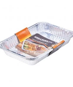 BBQ Drip Trays Medium Aluminium, Grillman