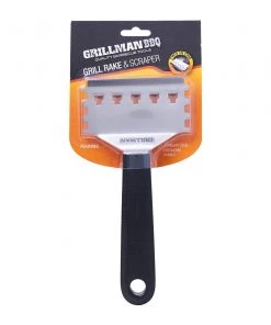 BBQ Warehouse Accessories Grillman Grill Rake And Scraper BBQ Tool