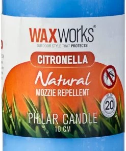 BBQ Warehouse Furniture & Patio Waxworks Pillar Candle 10cm