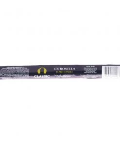 Wax Works Waxworks Citronella Flare Candle - White Furniture & Patio