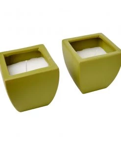 Wax Works WaxWorks Citronella Candles - Tuscan Pots - Green Candles Furniture & Patio