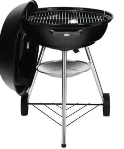 Weber Compact Kettle 47cm With Thermometer (18.5") Charcoal Grill