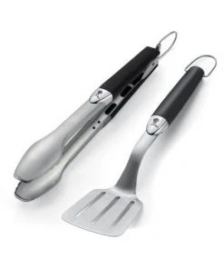 Weber Premium 2 Piece Stainless Steel Tool Set 7 Weber Premium 2 Piece Stainless Steel Tool Set