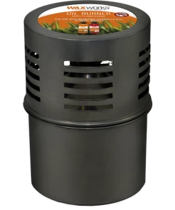 Wax Works WaxWorks METAL TABLE TOP OIL BURNER With Flame Guard Candles 10 Wax Works WaxWorks METAL TABLE TOP OIL BURNER With Flame Guard Candles