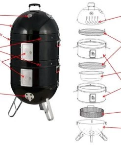 Charcoal Grill ProQ Frontier , BBQ Grill And Smoker
