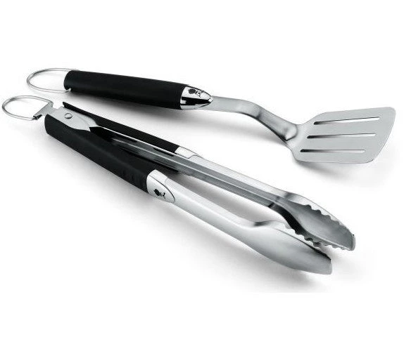 Weber Premium 2 Piece Stainless Steel Tool Set 3 Weber Premium 2 Piece Stainless Steel Tool Set