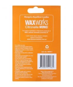 Wax Works Waxworks Citronella Tea Lights - Candles