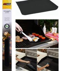 BBQ Warehouse Non Stick BBQ Grill Hotplate Liner, Bbq Buddy