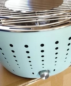 BBQ Warehouse Smokeless Charcoal Grill (Yellow Or Blue Colour) 13 BBQ Warehouse Smokeless Charcoal Grill (Yellow Or Blue Colour)