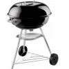 BBQ Warehouse Weber 57cm Compact Kettle With Thermometer - Charcoal BBQ Grill