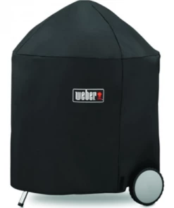 BBQ Warehouse Weber 57cm Compact Kettle With Thermometer - Charcoal BBQ Grill