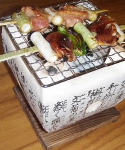 BBQ Warehouse Konro Square BBQ Grill 20cm -20 Cm Charcoal Grill