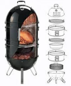 ProQ Excel 20 Elite - 3 In 1 BBQ Charcoal Grill
