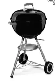 Charcoal Grill Weber, ORIGINAL KETTLE™ 18" With Thermometer