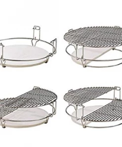 BBQ Warehouse TOPQ Divide And Conquer For 21" Kamado Grill Ceramic Grill