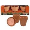 Wax Works Waxworks Citronella Terracotta Round Pots Furniture & Patio 2 Wax Works Waxworks Citronella Terracotta Round Pots Furniture & Patio