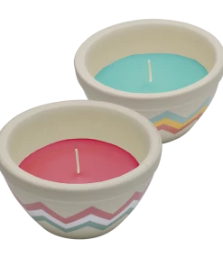 Wax Works Waxworks Painted Dish