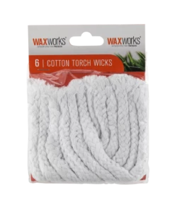 Wax Works Furniture & Patio Waxworks Cotton Torch Wicks