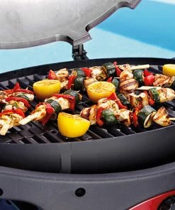 Gas Grill Ziggy By Ziegler & Brown Triple Grill LP Gas - Chilli Red