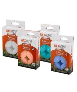 Wax Works CITRONELLA VOTIVES 6PACK, Waxworks Furniture & Patio