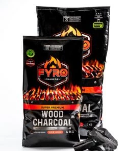 FYRO Premium Fruit Wood Lump Charcoal Charcoal Grill
