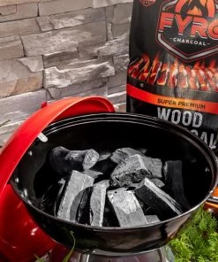 FYRO Premium Fruit Wood Lump Charcoal Charcoal Grill