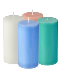 Wax Works Furniture & Patio WaxWorks Citronella Pillar Candle - Orange Candles