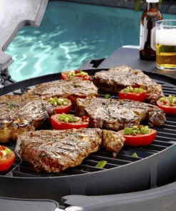 Gas Grill Ziggy By Ziegler & Brown Triple Grill LP Gas - Chilli Red