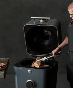 BBQ Warehouse Charcoal Grill Everdure By Heston Blumenthal 4K Electric Ignition Charcoal Outdoor Oven - Red