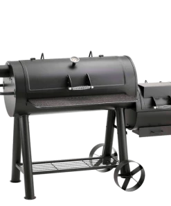 BBQ Warehouse Official Shop 18 Pro Smoke Offset Smoker Charcoal Grill