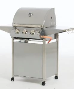 Papa's Grill, 3 Burner Stainless Steel Grill