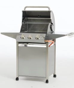Papa's Grill, 3 Burner Stainless Steel Grill