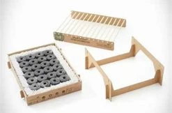 BBQ Warehouse Casusgrill Biodegradable Portable Grill Charcoal Grill