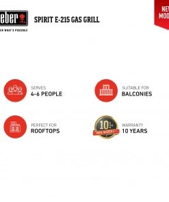 NEW !!! Weber Spirit II E215