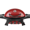 Gas Grill Ziggy By Ziegler & Brown Triple Grill LP Gas - Chilli Red