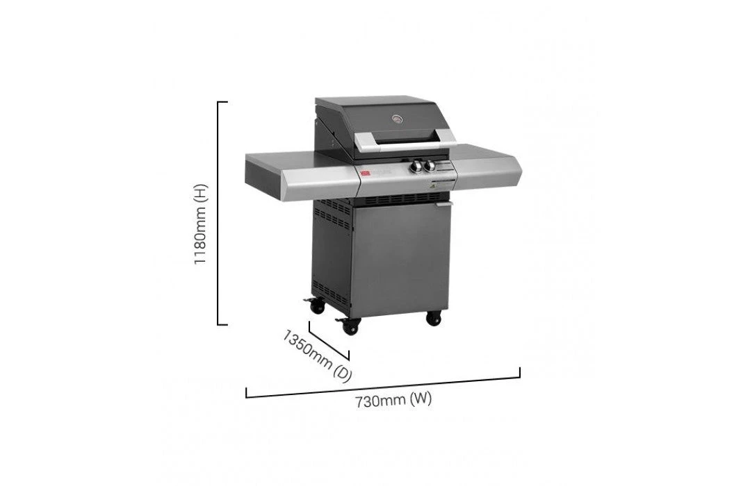 Ziegler & Brown Turbo Classic 2 Burner On Cart 8 Ziegler & Brown Turbo Classic 2 Burner On Cart