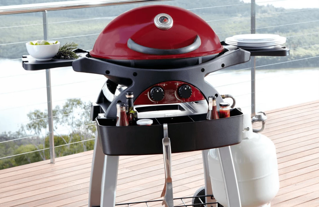 BBQ Warehouse Ziggy By Ziegler & Brown Twin Grill LP Gas Model - Chilli Red Gas Grill 7 BBQ Warehouse Ziggy By Ziegler & Brown Twin Grill LP Gas Model - Chilli Red Gas Grill