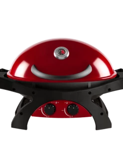 BBQ Warehouse Ziggy By Ziegler & Brown Twin Grill LP Gas Model - Chilli Red Gas Grill
