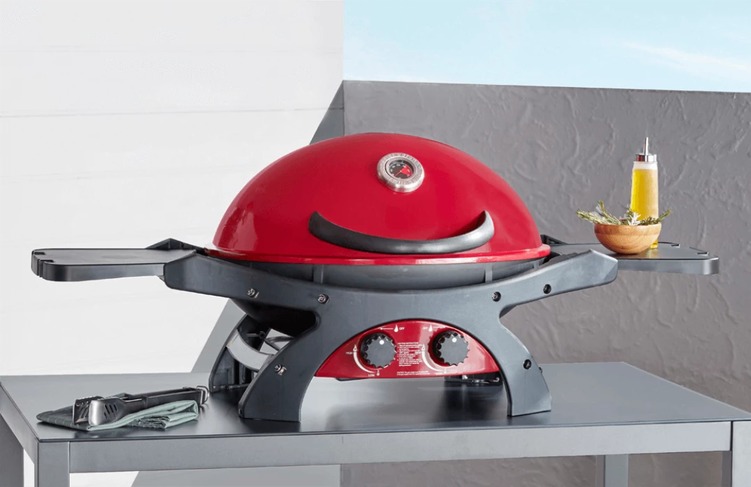 BBQ Warehouse Ziggy By Ziegler & Brown Twin Grill LP Gas Model - Chilli Red Gas Grill 3 BBQ Warehouse Ziggy By Ziegler & Brown Twin Grill LP Gas Model - Chilli Red Gas Grill